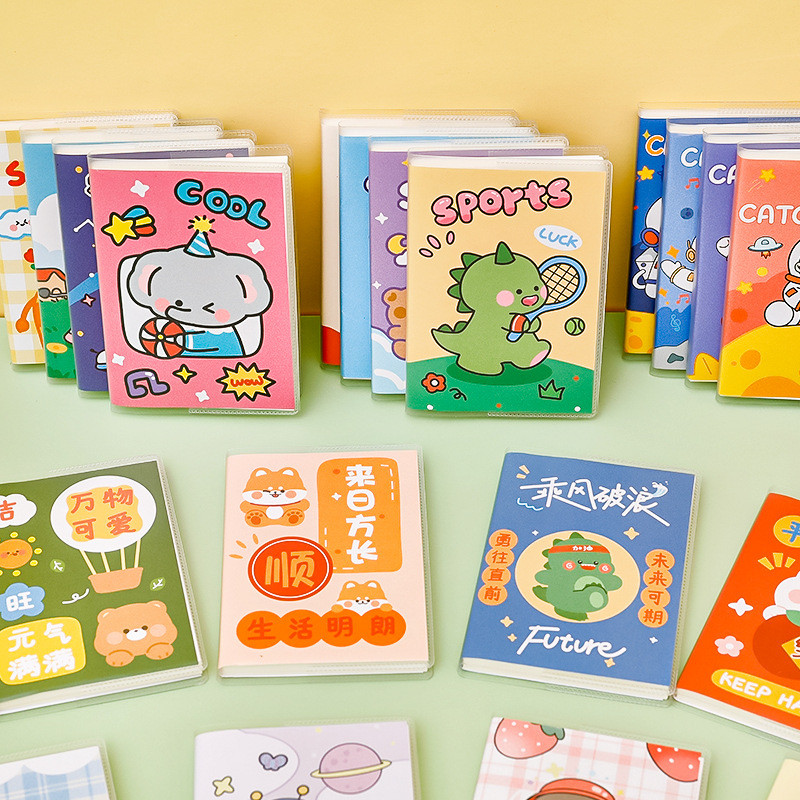 

Buku catatan kecil/buku catatan mini A7 buku kecil/buku catatan/64 lembar versi dinosaurus