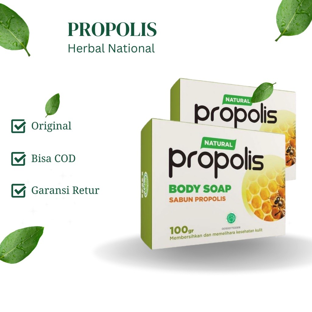

Sabun Propolis - Herbal Kecantikan Alami - HNI BPOM