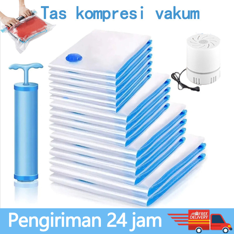 Plastik Vacuum Baju Travel Packing Plastik Ziplock Vacuum Baju Traveling Plastik Packing Baju Dan Po
