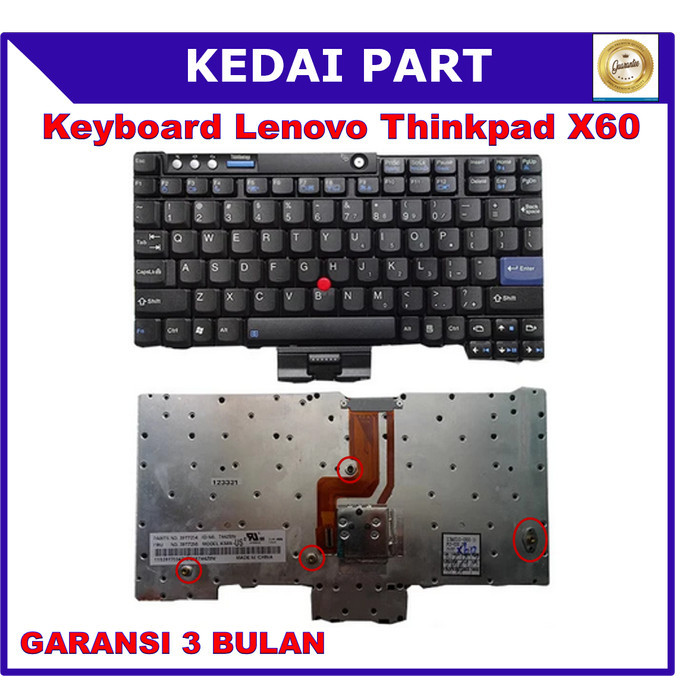Keyboard Lenovo Thinkpad X60 X60s X61 X61s X60t X61t