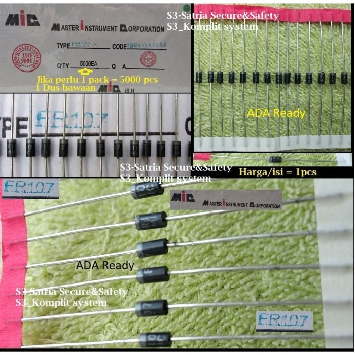 Dioda FR107 Diode FR 107