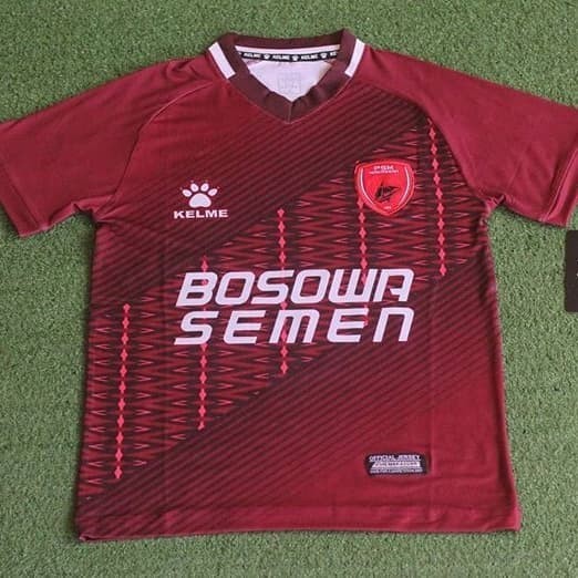 jersey psm makassar 2017 original - Merah, S