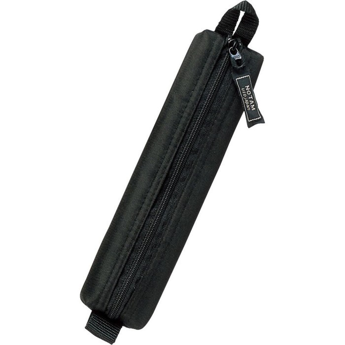

[[New Collection Kids]] Sakura Craypas Notam Nylon Pencil Case Kotak Pensil Slim Storage Pouch - Small Black