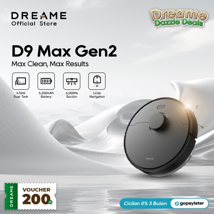 Dreame D9 Max Gen 2 Robot Vacuum Cleaner and Mop