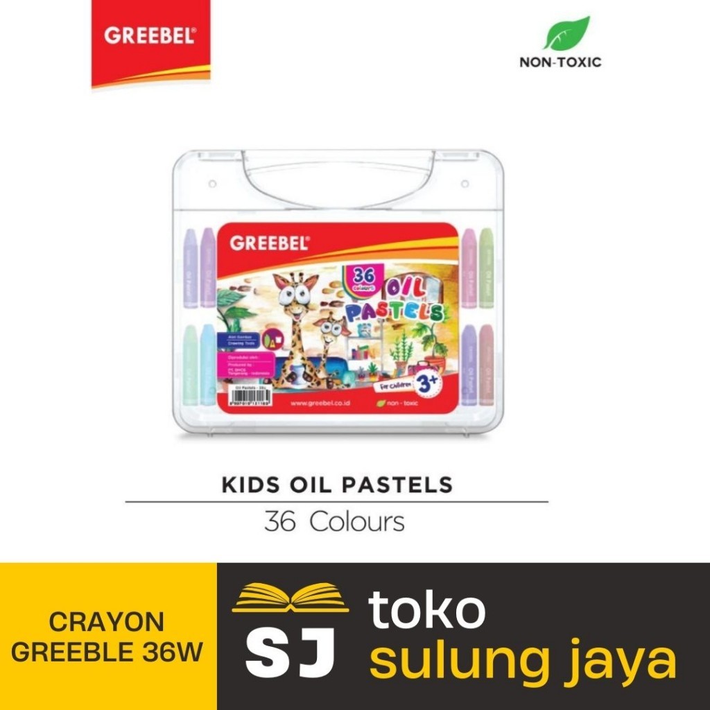 

CRAYON GREEBEL 36W | PEWARNA MEREK GREEBEL | OIL PASTEL