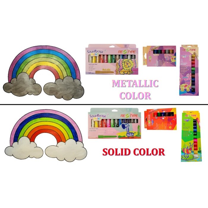 

promo -Retype Solid Poster Colour Paint