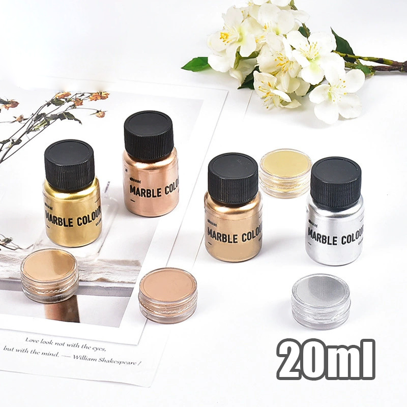 

Marble Mica Powder 20ml - Bubuk Mika Metalik untuk Pewarna Resin & Kerajinan