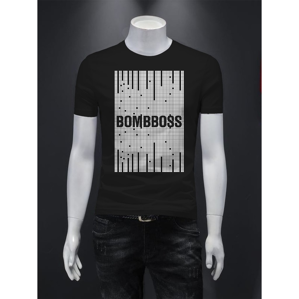 Kaos Bombboss Lengan Pendek Pria Paling Terbaik