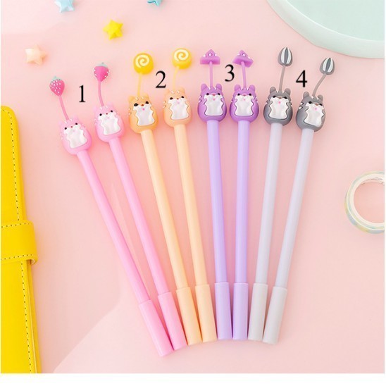 

Pulpen Karakter Boneka Buah Pena Gel Motif Karakter Lucu Pen Cute Student Korean 018