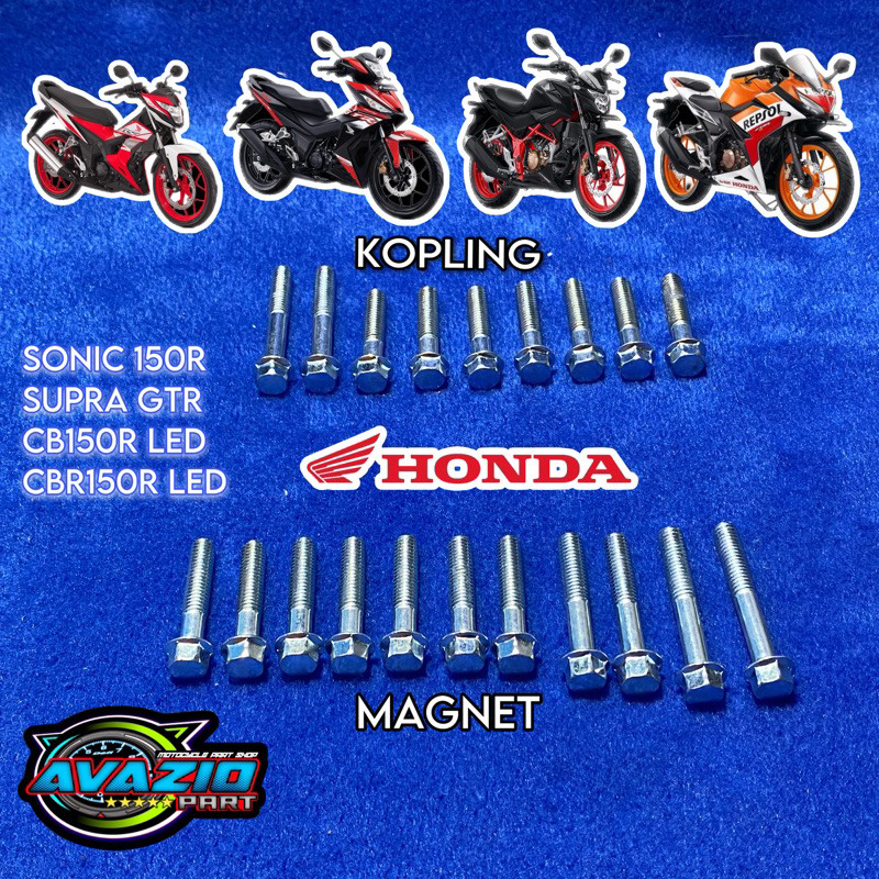 BAUT BLOK KANAN KIRI SUPRA GTR CB 150R LED CBR 150R LED SONIC 150R