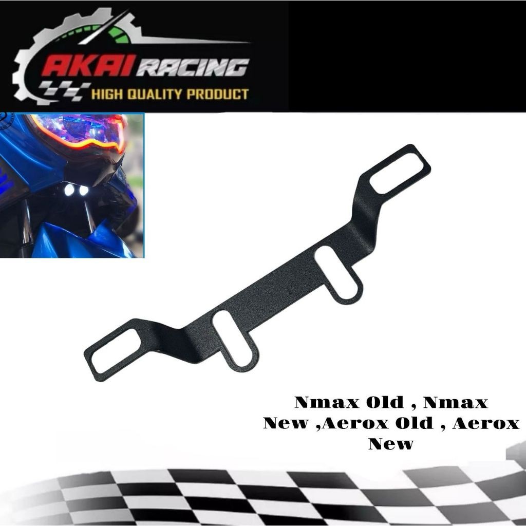 Breket Lampu Tembak D2 Motor Nmax Old Nmax New Aerox Old Aerox New