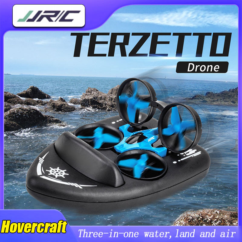 JJRC H36f Hovercraft Mini Drone Helicopter 2.4g 4ch 6-Axis Gyro Speed 3d Flip Headless Mode Rtf Boat