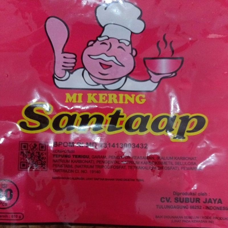 

mie kering santaap Tulungagung Best Seller