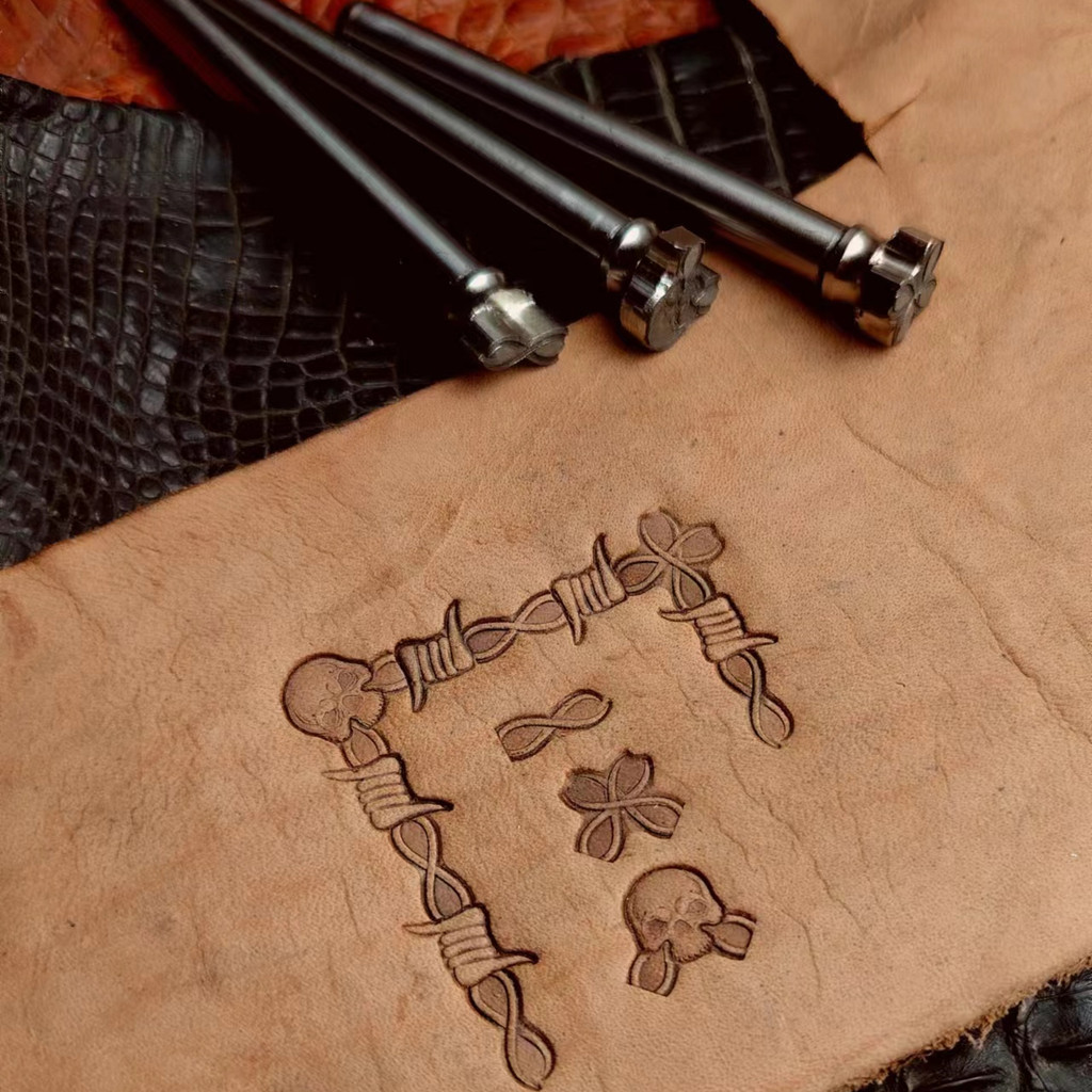

304 Stainless Steel Leather Punch Custom Logo Stamps Metal Stamping Puncher Carving Stamper Steel Pressing Jewelry Tool Craft