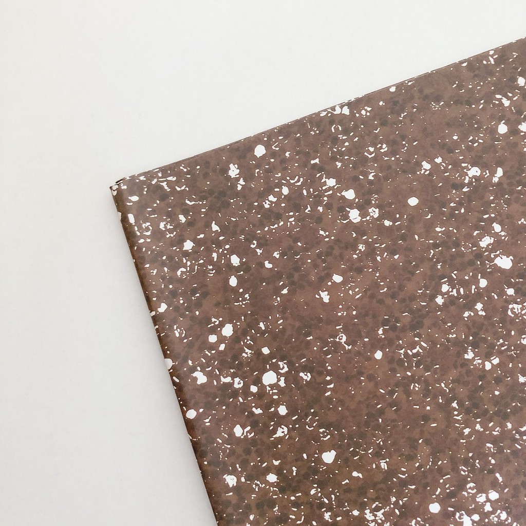 

Kertas kado Sparkling Coklat Putih