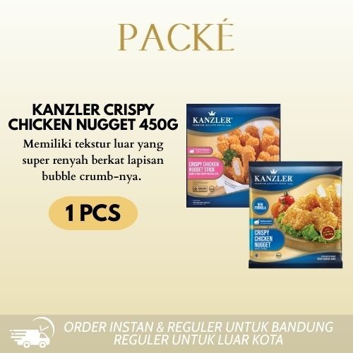 

KANZLER CRISPY CHICKEN NUGGET 450GR BESAR