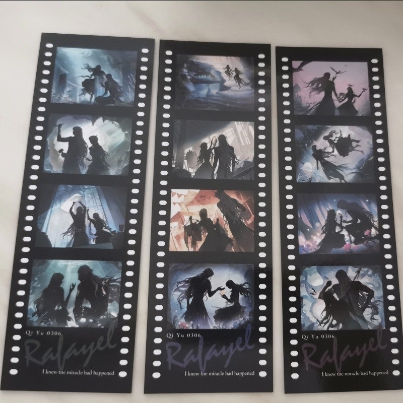 

3Pcs/Pack Game Love and Deepspace Ticket Rectangular Bookmark Rafayel MO Qi Yu Forgotten City Quest Series LOMO Postcard Gift