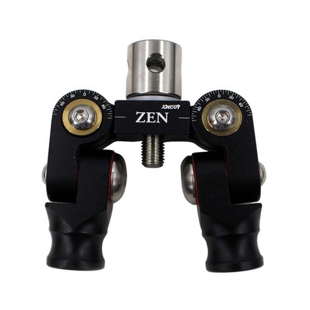 Decut 5 Colors Recurve Bow Balance Rod V Bar Archery Stabilizer Convertible Angle Connect Seat Balan