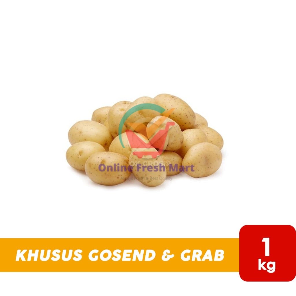 

Potato / Baby Potato / Kentang Ukuran Kecil (Bukan Mini) 1 Kg - Online Fresh Mart Denpasar