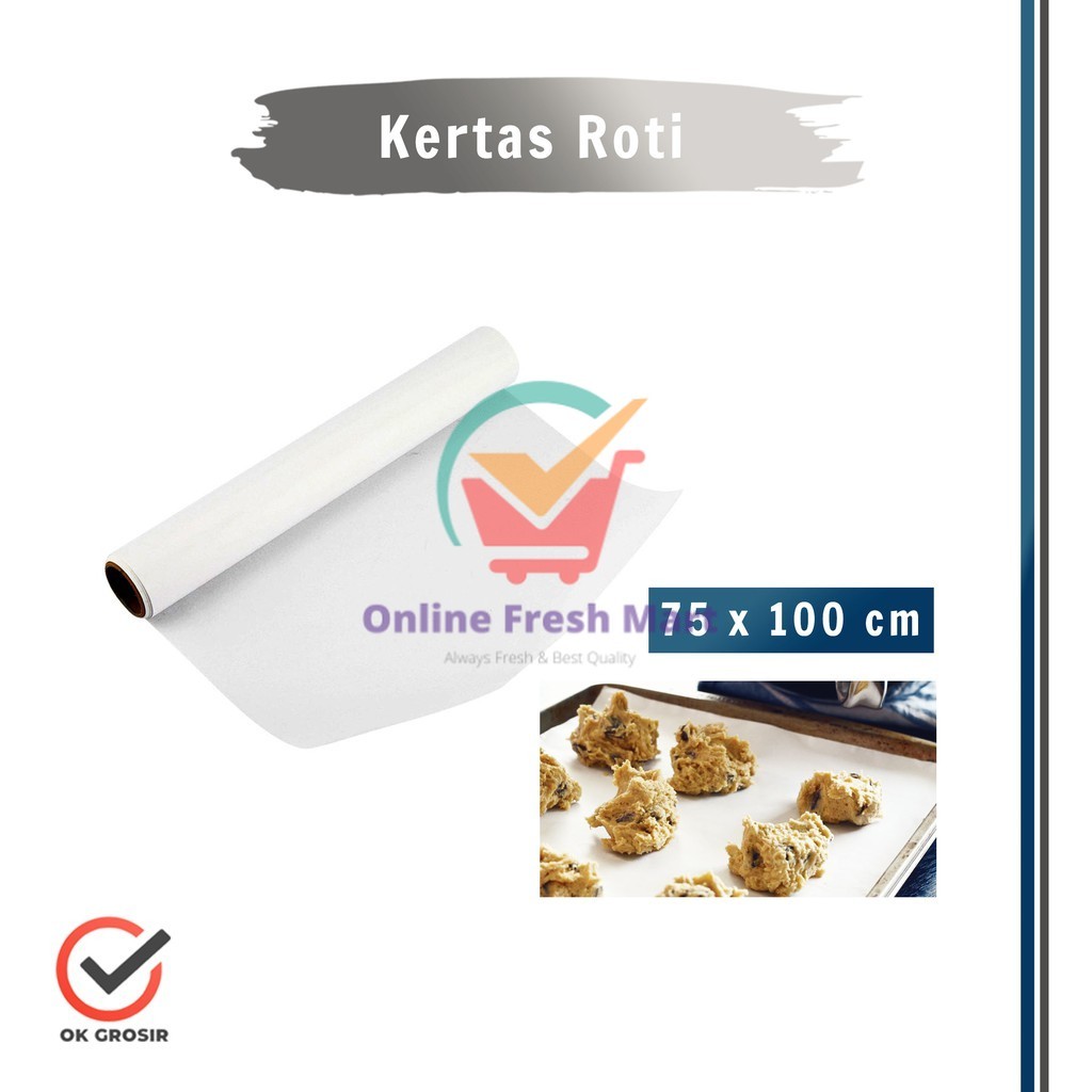 

Kertas Roti Warna Putih / Abu-Abu [75x100cm] - Online Fresh Mart Denpasar