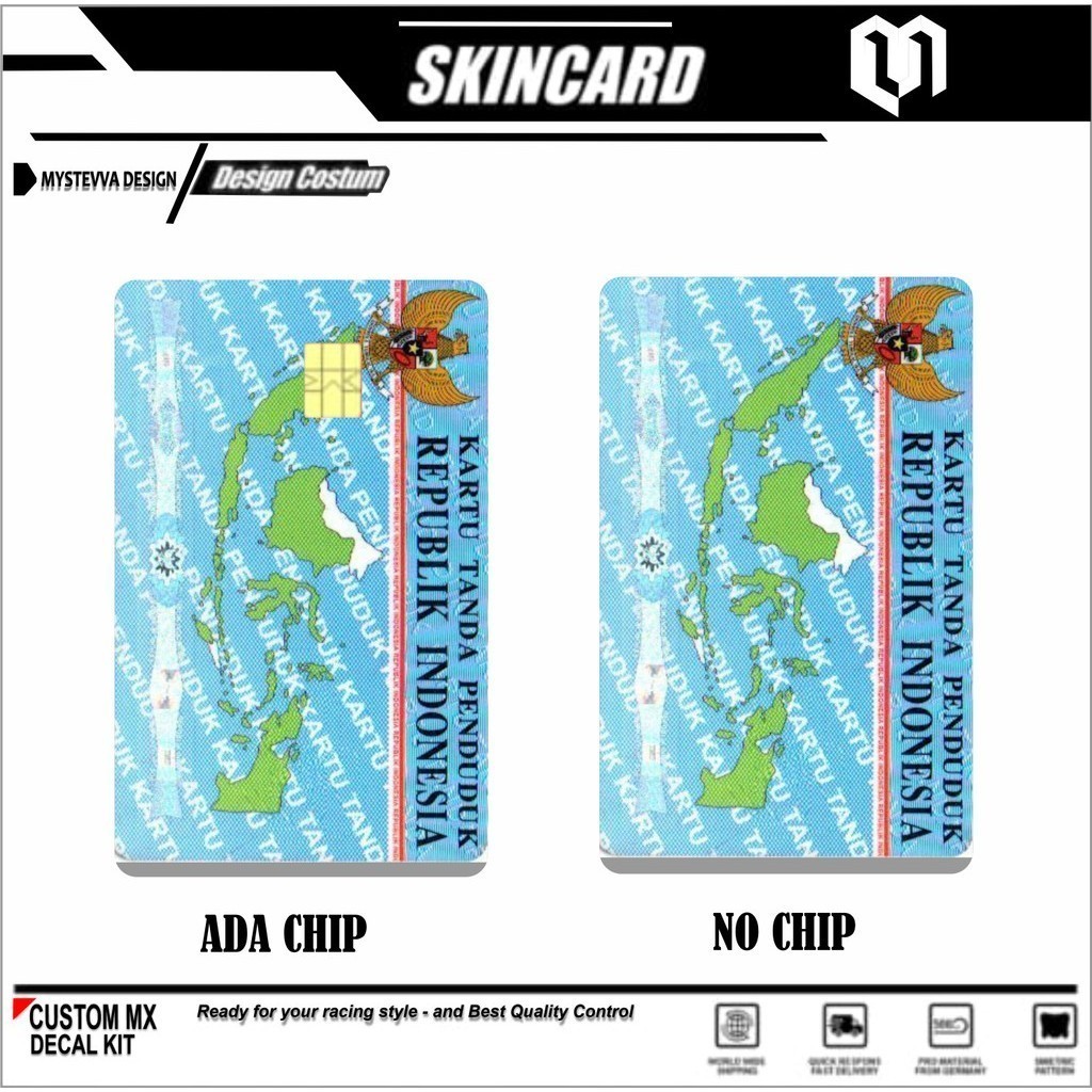 

Sticker Kartu Atm Skin Card KTP KIS Stiker BCA Mandiri Bri Bni Debit Credit Emoney, Flazz, E-toll, Tap-cash, Brizzi dll