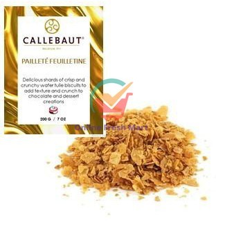 

Callebaut Feuilletine / Callebaut Fellutine / The Original French Biscuit 100Gr (Feuilletine crunch) - Online Fresh Mart Denpasar