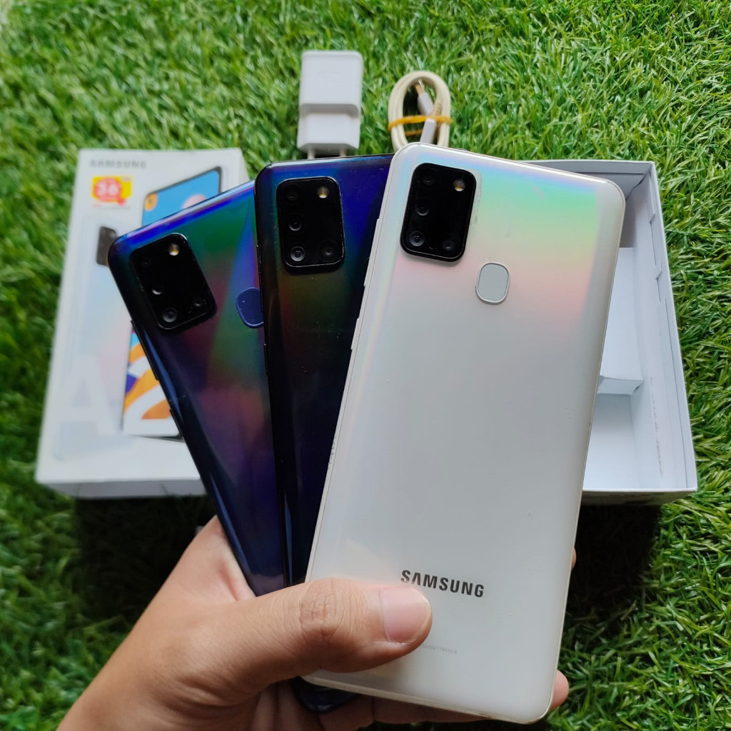 SAMSUNG A21S SECOND 3/32GB & 6/64 & 6/128 GB HP SECOND HANDPHONE SECOND HP SEKEN HP BEKAS HP MURAH