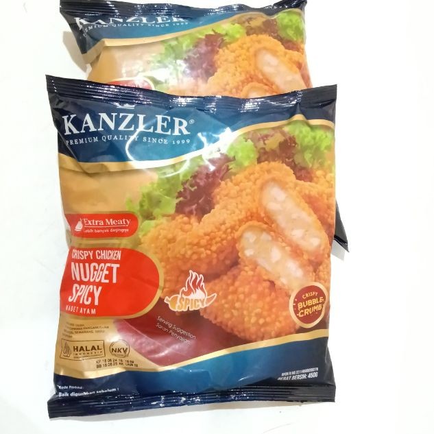

KANZLER CRISPY CHICKEN NUGGET SPICY 450 GR