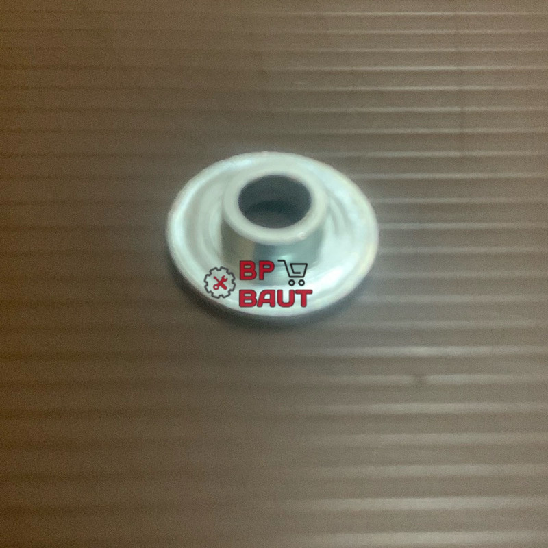 RING BOSH M6x4x20 LUBANG 6 MM/BAUT 10 TINGGI 2MM LEBAR 2OMM TEBAL 1 MM WARNA HITAM