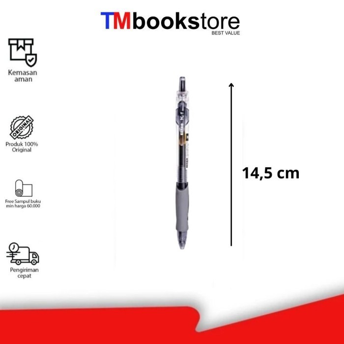 

BALLPEN GEL K-1 0.5 BLACK KENKO TMBOOKSTORE