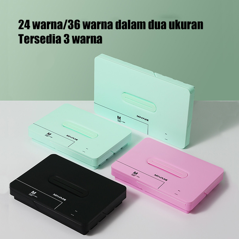 

HJK Miya Gouache Gouache Set Cat 24/36 Warna 30ml Cat Untuk Cat Air Perlengkapan Seni Murid