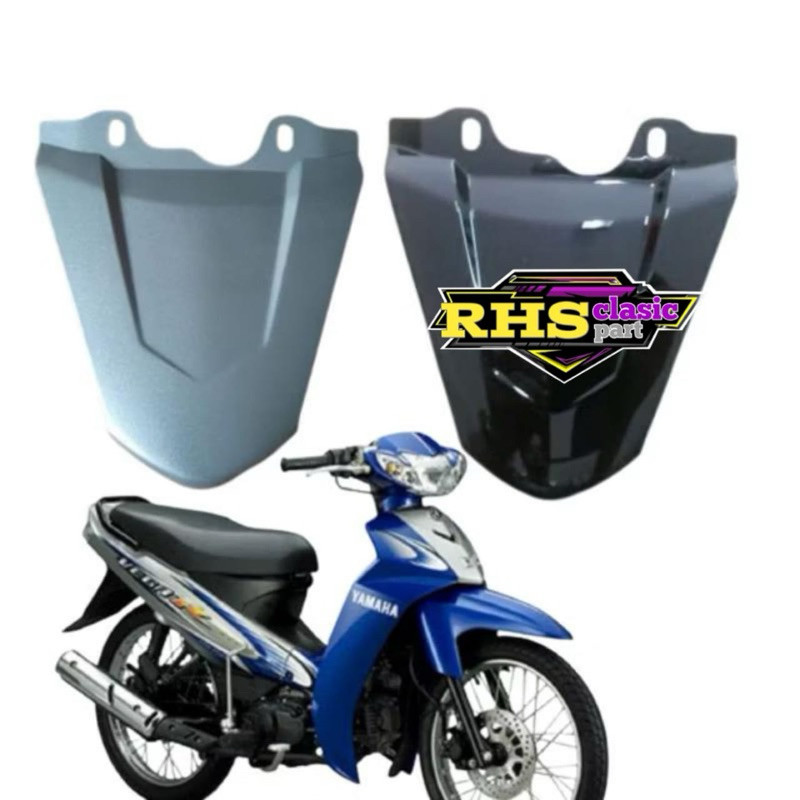 sambungan body belakang Yamaha Vega r new/cover tail Yamaha Vega r new hitam’silver