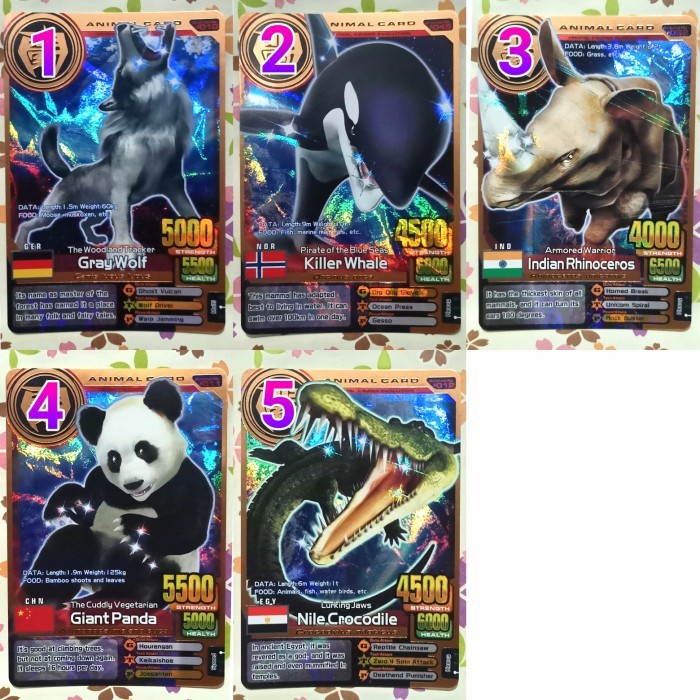 animal kaiser bronze animal fighter satuan evo 7