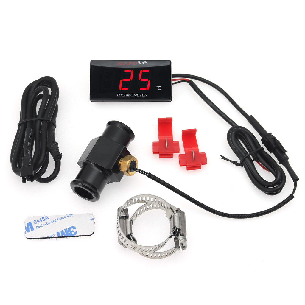 Motorcycle Dashboard °c Koso Water Temperature Gauge Car Motorcycle Temperature Sensor for XMAX250 3
