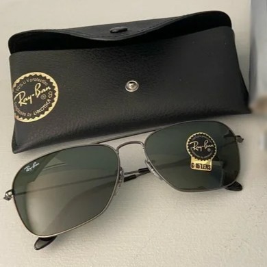 Kacamata Original Rayban Caravan RB 3136 Black