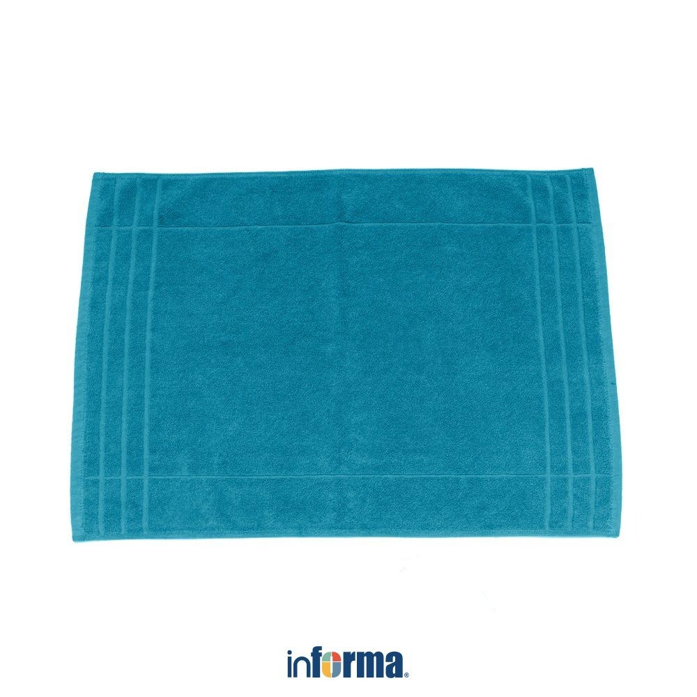 Informa 50x70 cm Keset Kamar Mandi Katun Tarve - Hijau Bathmat Kain Lap Kaki Toilet Bathroom Door Ma