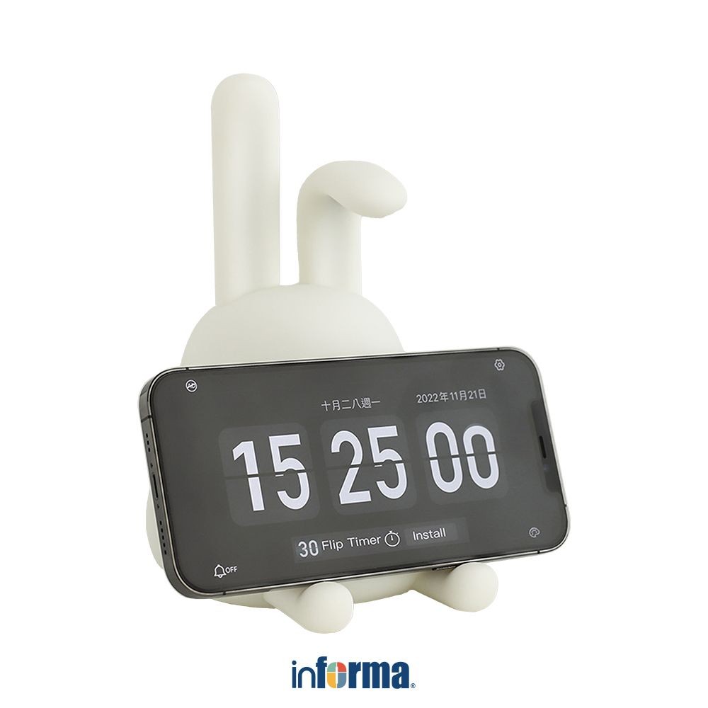 Informa 11x13x18 cm Lampu Tidur Bunny Prime Night Lamp Lampu Serbaguna Sleep Light Penerangan Tidur 