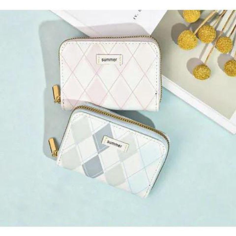 (COD) Dompet Motif Summer Simple Dompet Wanita Import
