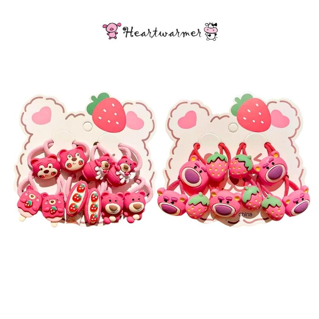 Ikat Rambut Karet Lotso Toy Story Mix Isi 10 Pcs