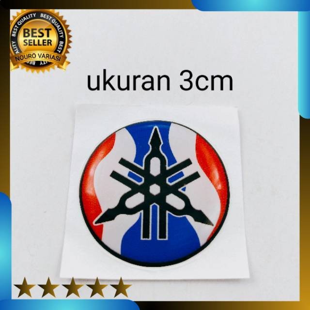 emblem sticker timbul LOGO GARPUTALA YAMAHA MIO  thailand thailook babylook piurmonthai murah Lightn