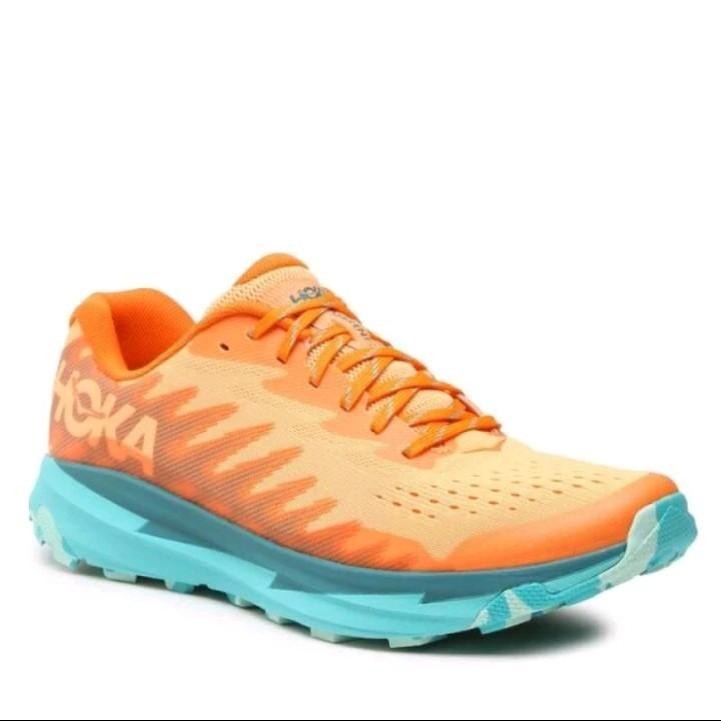 hoka torrent 3 mock orange - Sepatu Running