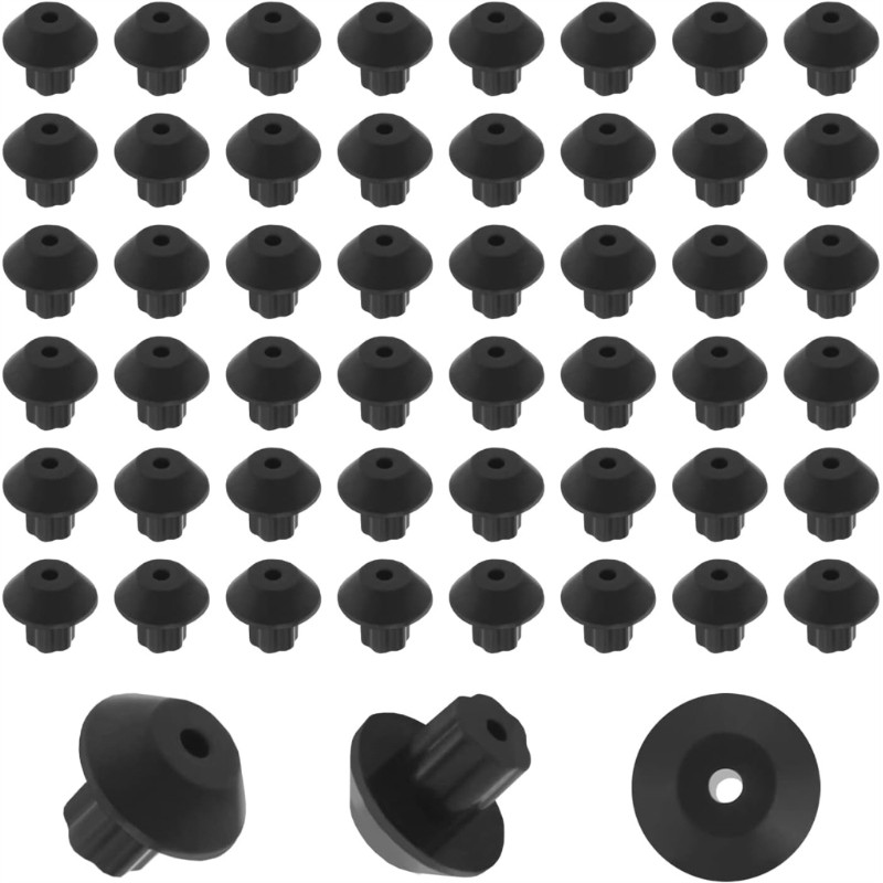 48 Pieces Stove Rubber Feet Non Slip Pads Countertop Supports Rubber Feet Set