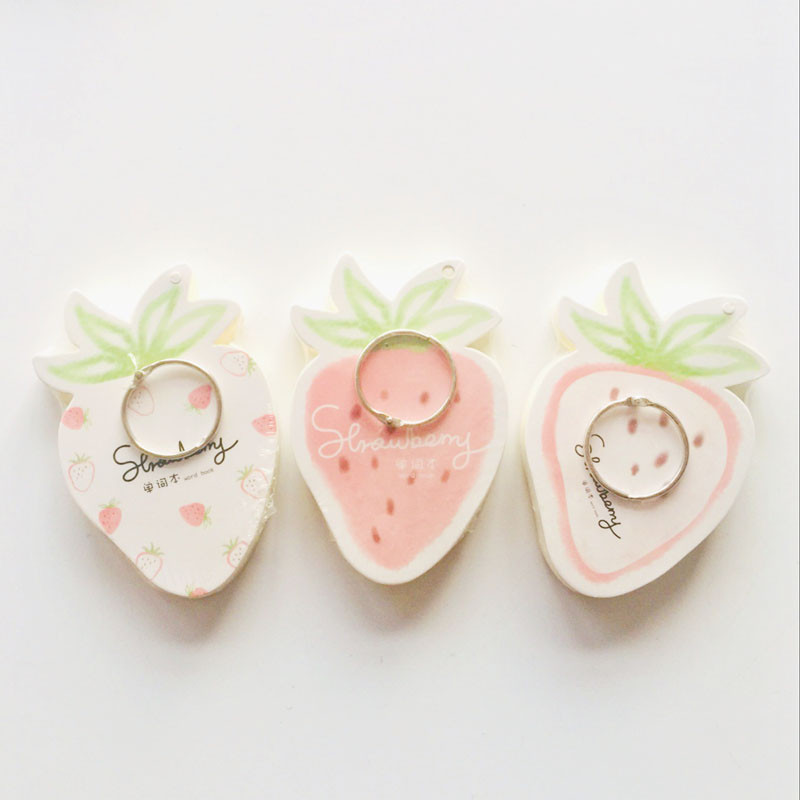 

110 Sheets Kawaii Pig Strawberry Portable Blank Notebook Word Book School Office Supply Student Stationery