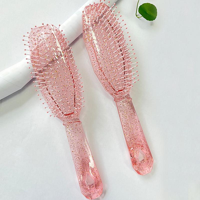 Hair Comb 8 Rows Styling Hair Brush Straight Curly Hair Brush Scalp Massage Hair Brush for Women Hom
