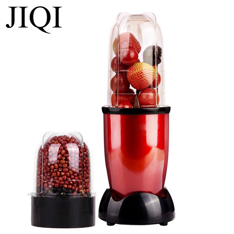JIQI Multifunction Electric juicer Mini Portable Blender Baby Food Milkshake Mixer Meat Powder Grind