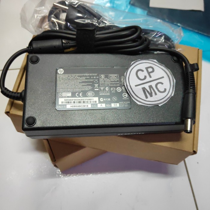 adaptor charger hp 19v 9,5a pa-1181-02