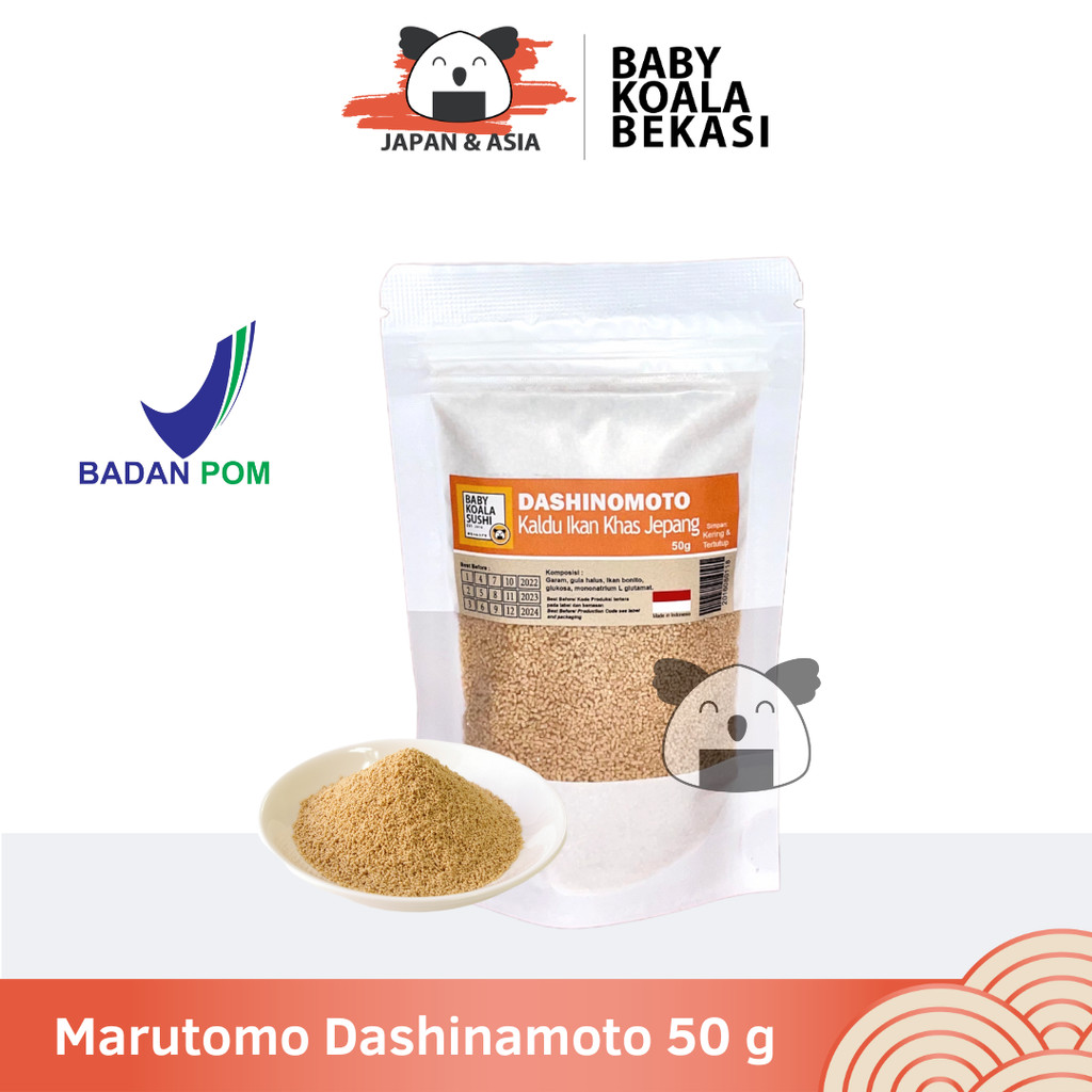 

MARUTOMO Dashinomoto Hondashi 50 g │ Import Dashi Kaldu Ikan Katsuobushi Kuah Ramen -BKB