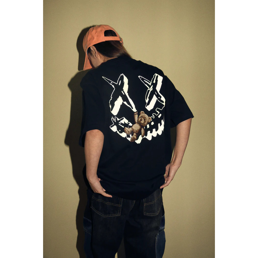 【ORI】 Kaos RICKYISCLOWN tshirt [LITTLE BEAR] JOKER SMILEY TEE