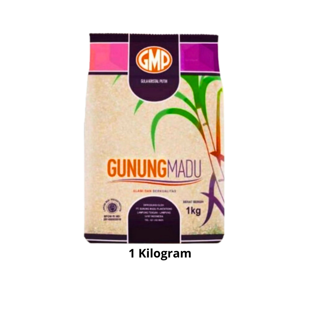 

Gula Pasir Gunung Madu Kemasan 1 Kg / Gula Pasir GMP