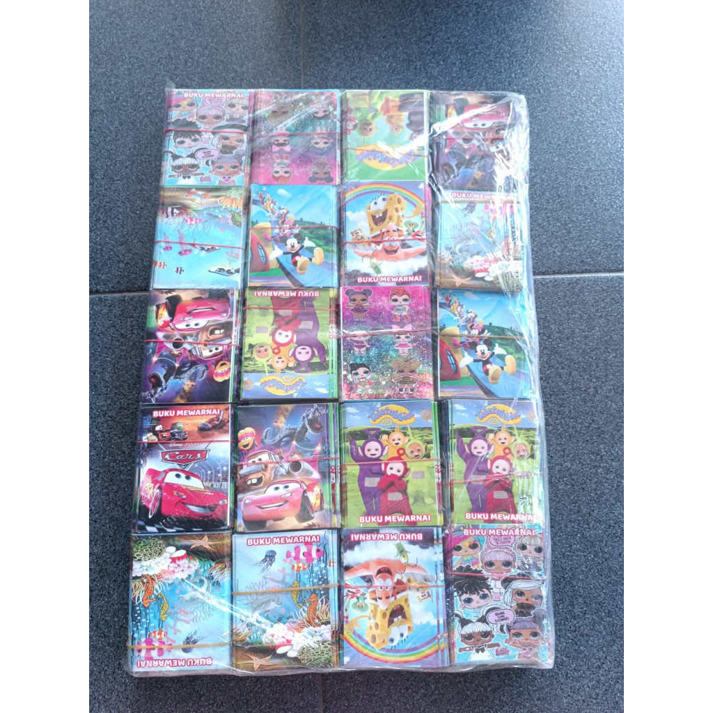 

BUKU MENGGAMBAR MEWARNAI KERTAS 1 BAL